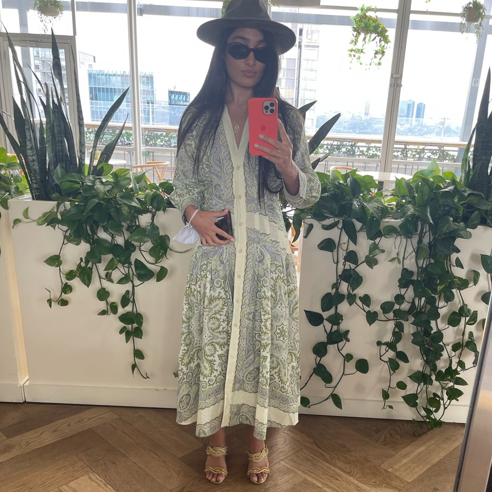 Sandro Linen Dress